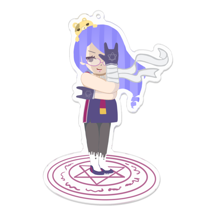 アクリルキーホルダー - 100 x 100 (mm)