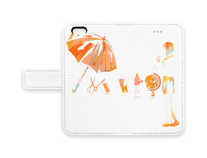 手帳型iPhoneケース - iPhone 6 / 6s - ストラップ穴 なし