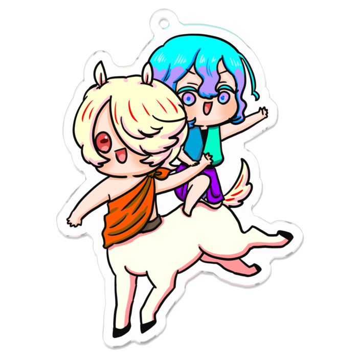 アクリルキーホルダー - 70 x 70 (mm)