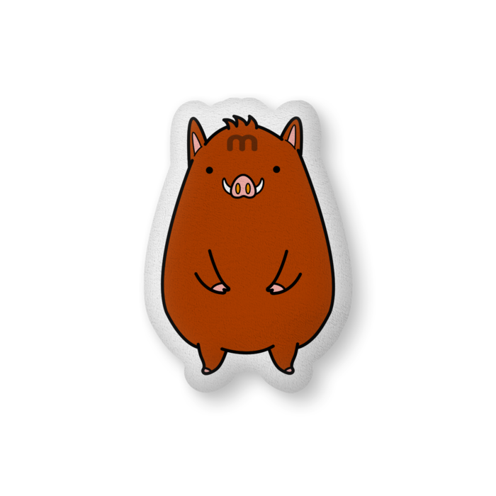 ふかふかクッション - 中(H56×W36cm) - 片面