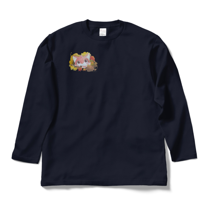 ロングスリーブTシャツ - L - ネイビー(2)