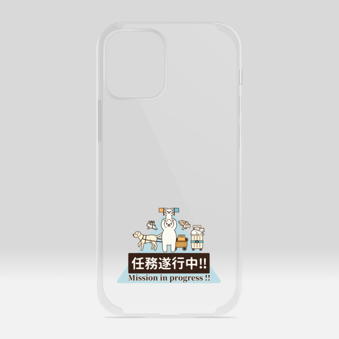 クリアiPhoneケース　iPhone 12mini