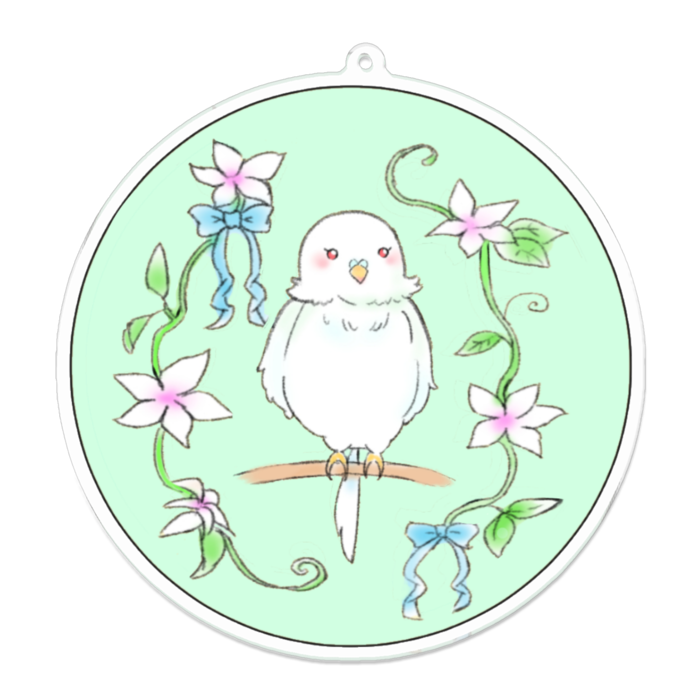 アクリルキーホルダー - 100 x 100 (mm)