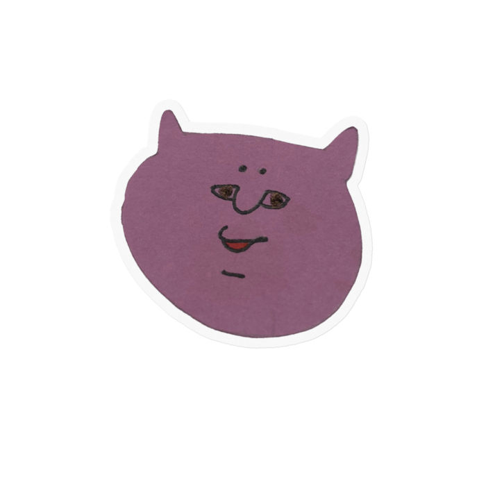 ステッカー - 100 x 100 (mm)