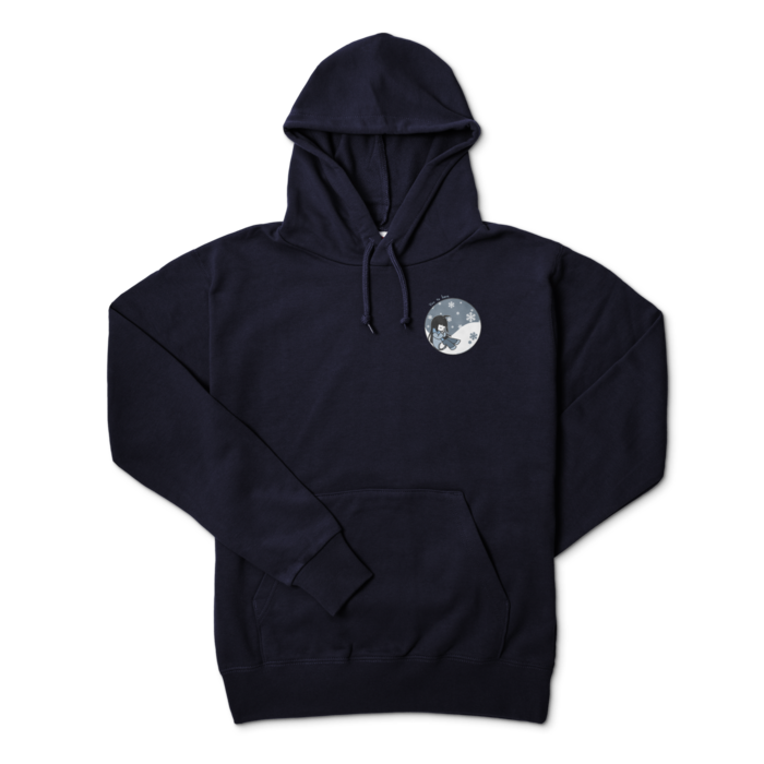 パーカー - L - ネイビー