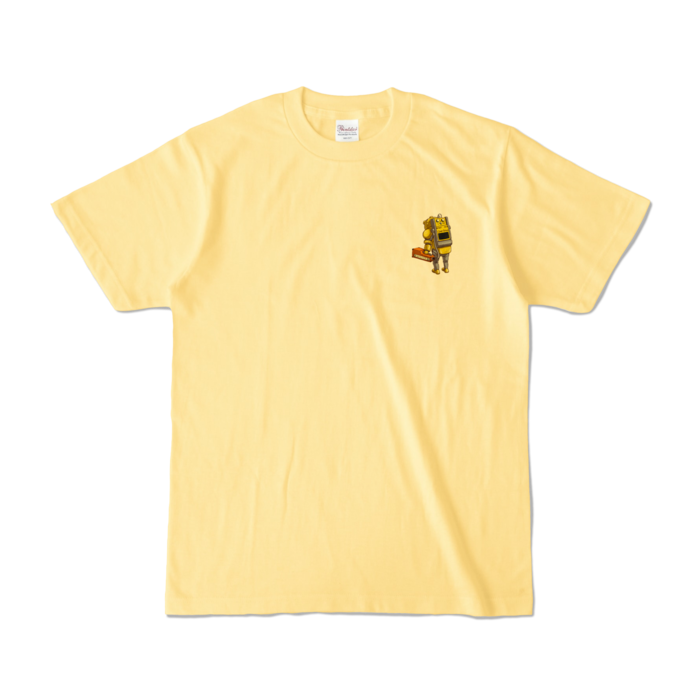カラーTシャツ - S - ライトイエロー (淡色)