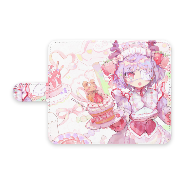 手帳型Androidケース - S - ストラップ穴 なし
