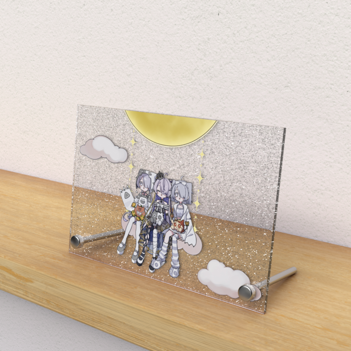 ラメ-活動応援限定グッズ- 横148 × 100mm(1)