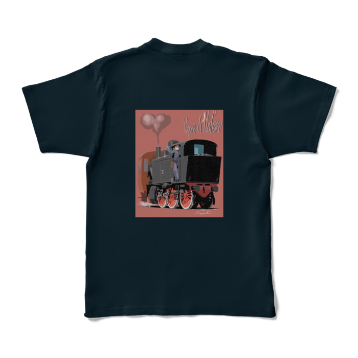 カラーTシャツ - XL - ネイビー (濃色)