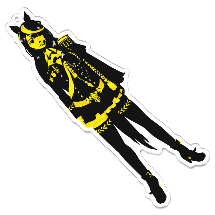 アクリルキーホルダー100mm