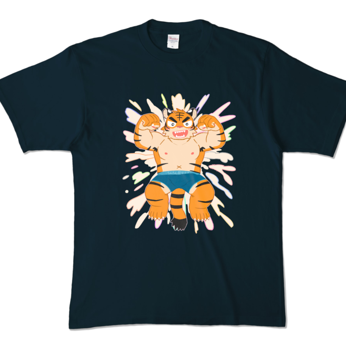 カラーTシャツ - XL - ネイビー (濃色)