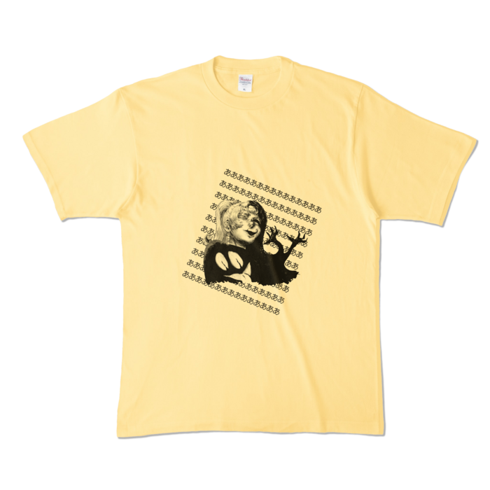 カラーTシャツ - XL - ライトイエロー （淡色）