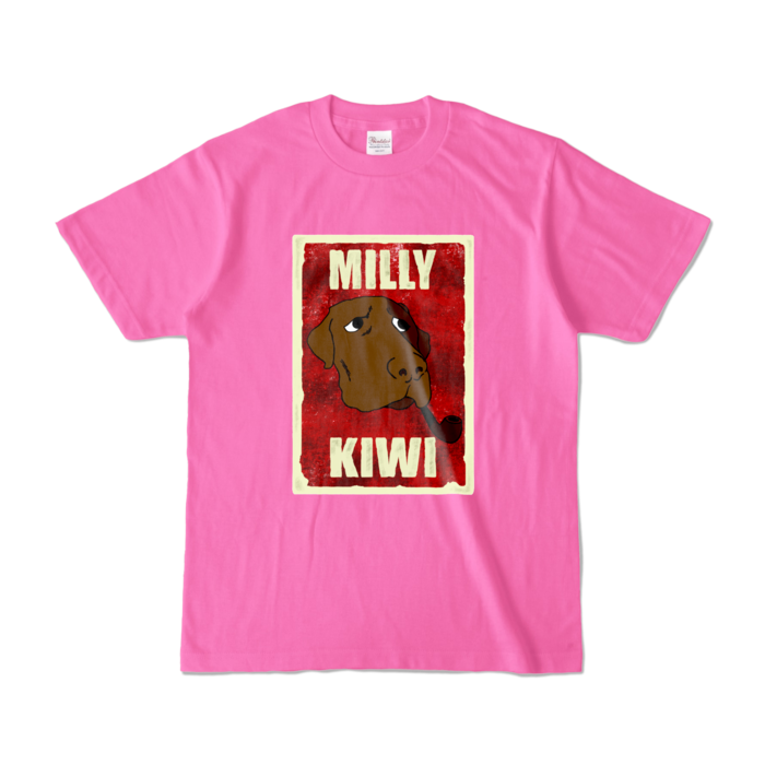 カラーTシャツ - S - ピンク (濃色)