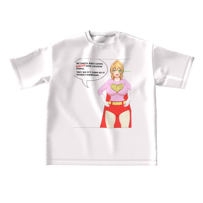 ビッグシルエットTシャツ - L - 正面