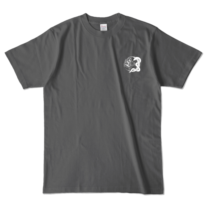 カラーTシャツ - L - チャコール （濃色）