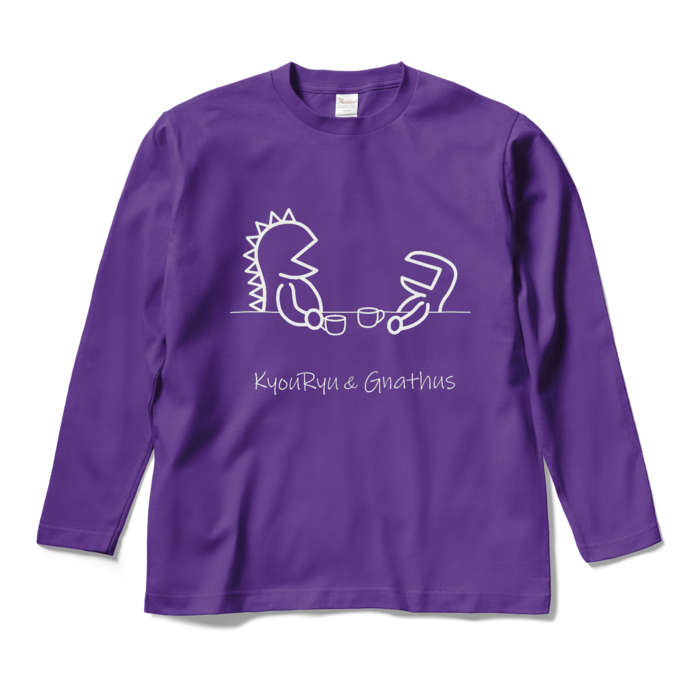 ロングスリーブTシャツ - M - パープル