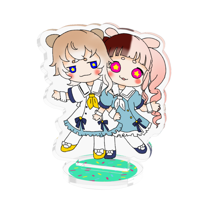 アクリルフィギュア - 50x50mm