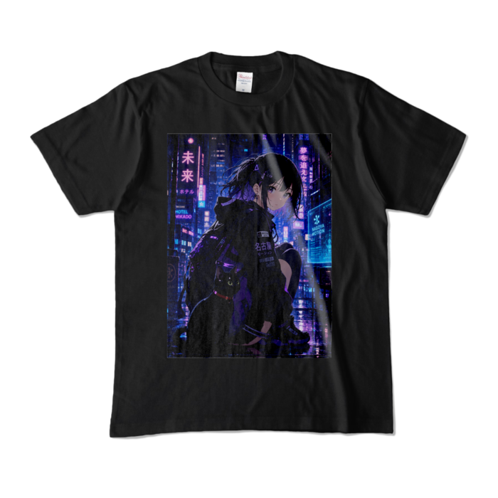 カラーTシャツ - M - ブラック (濃色)