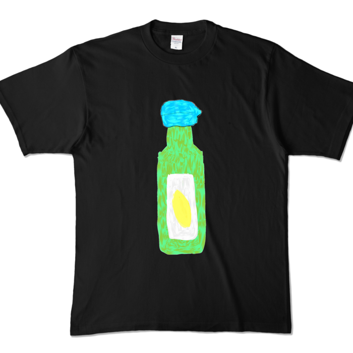 カラーTシャツ - XL - ブラック (濃色)