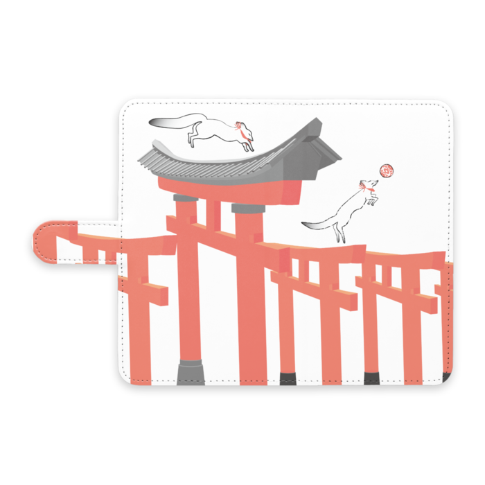 手帳型Androidケース - L - ストラップ穴 なし