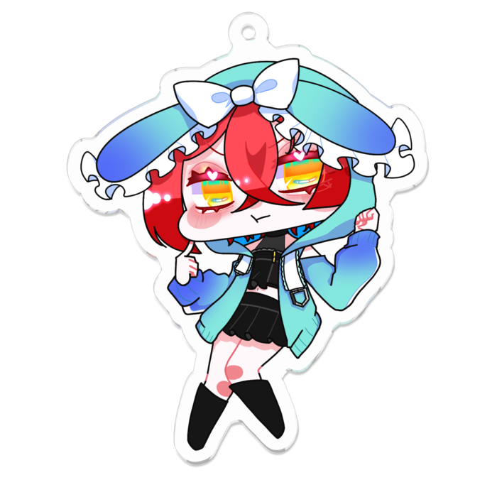 アクリルキーホルダー - 70 x 70 (mm)