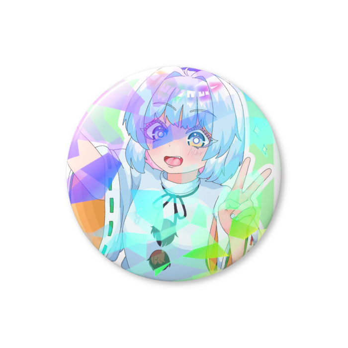 ホログラム缶バッジ - 44mm