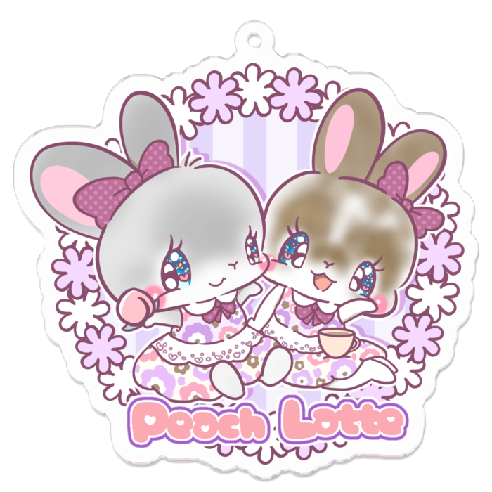 アクリルキーホルダー - 70 x 70 (mm)