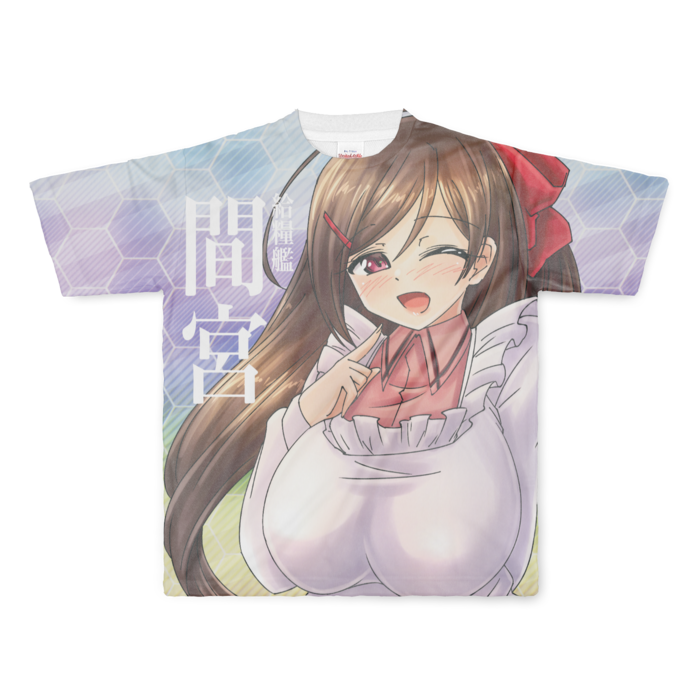 フルグラフィックTシャツ - L - 正面印刷のみ