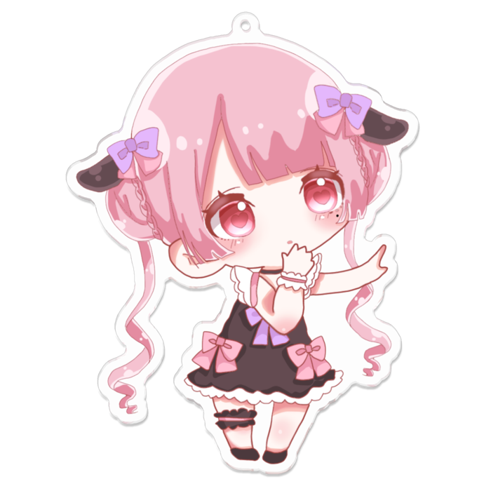 アクリルキーホルダー - 100 x 100 (mm)