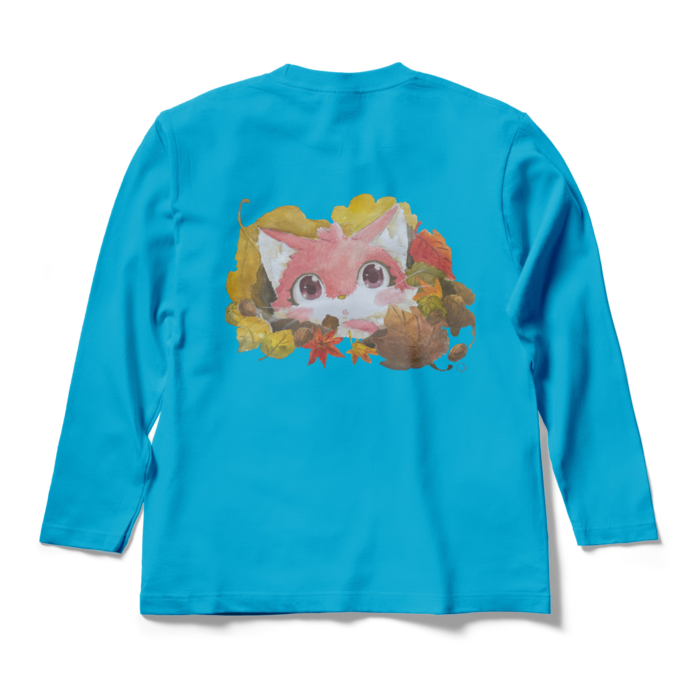 ロングスリーブTシャツ - M - ターコイズ(1)