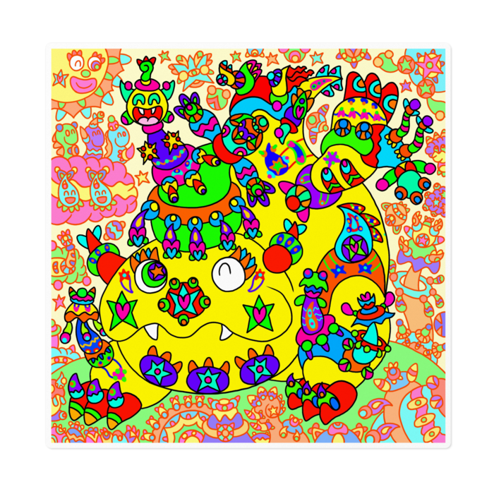 ステッカー - 160 x 160 (mm)