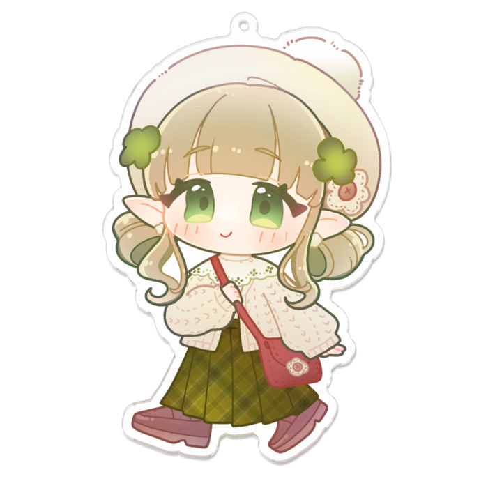 アクリルキーホルダー - 100 x 100 (mm)