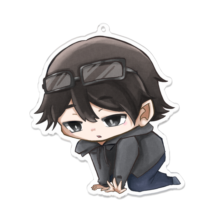 アクリルキーホルダー - 100 x 100 (mm)