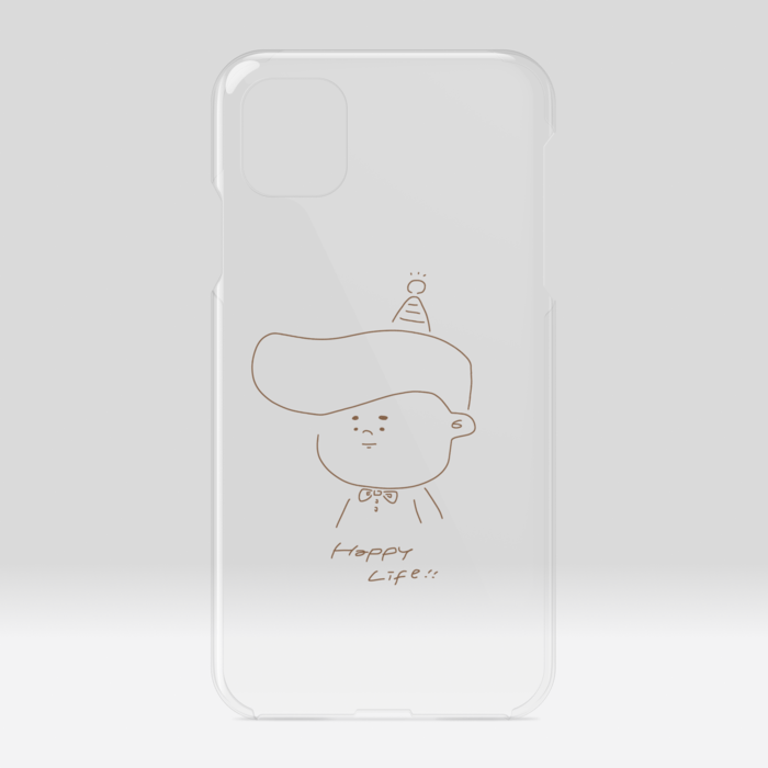 クリアiPhoneケース - iPhone11