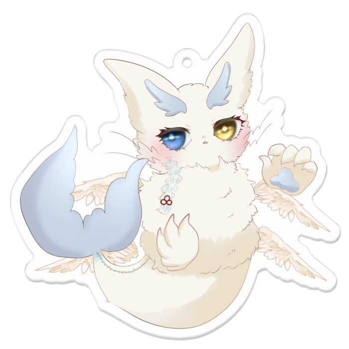 アクリルキーホルダー - 70 x 70 (mm)