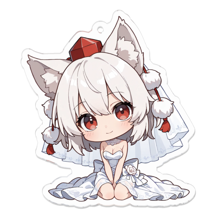 アクリルキーホルダー - 70 x 70 (mm)(キャラのみ)