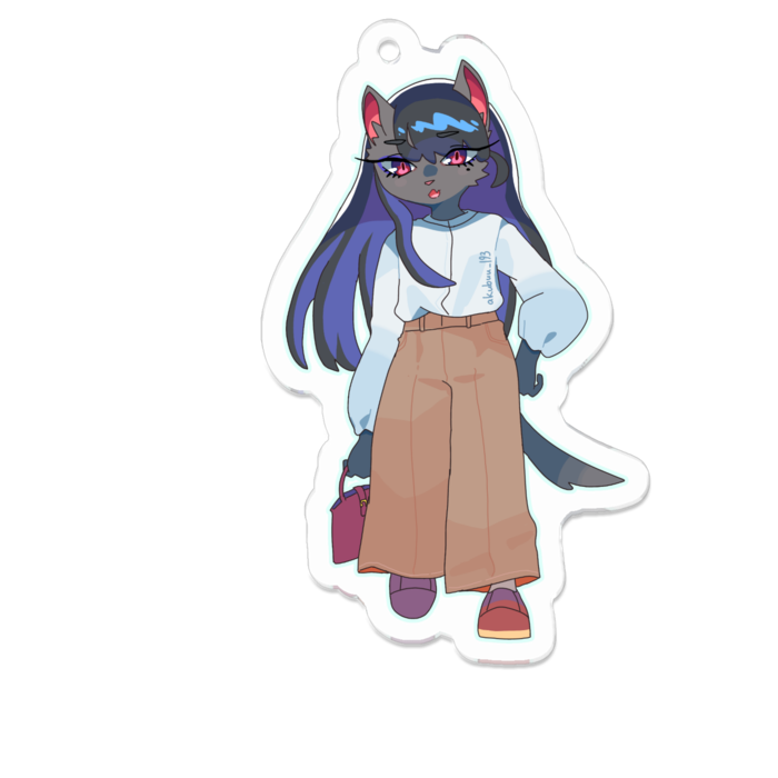 アクリルキーホルダー - 70 x 70 (mm)