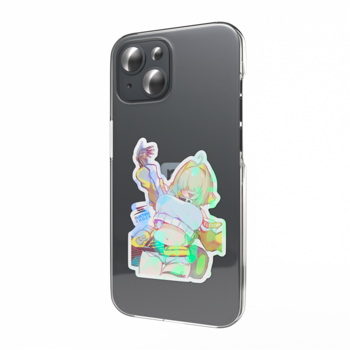 ホログラムスマホステッカー - 縦