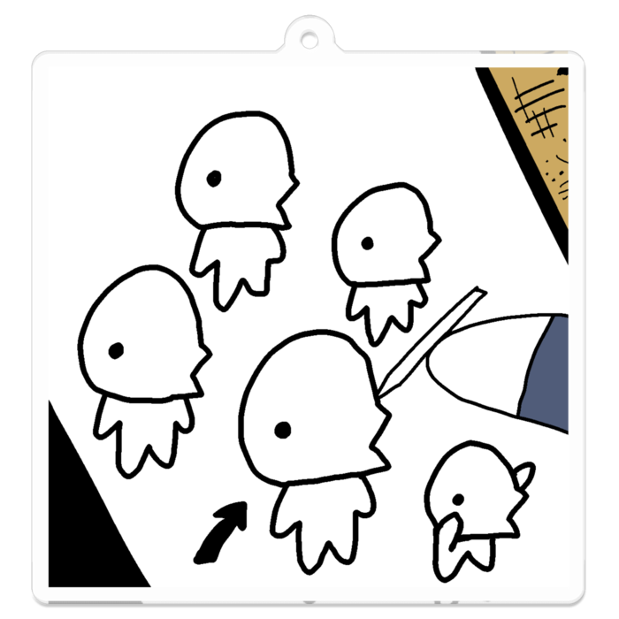 4.チュンチュンを描いてる時の