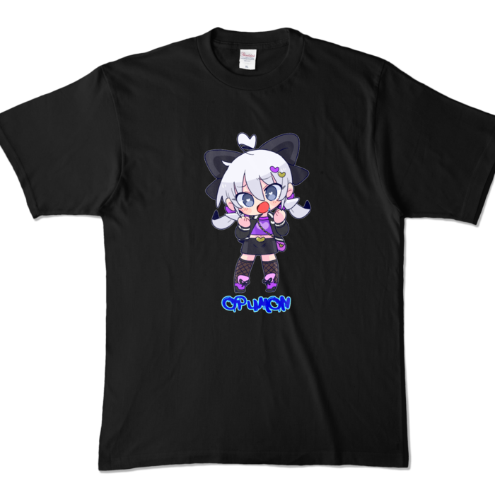カラーTシャツ - XL - ブラック (濃色)