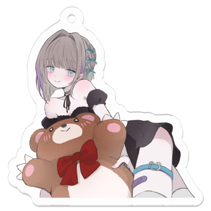 アクリルキーホルダー - 50 x 50 (mm) A