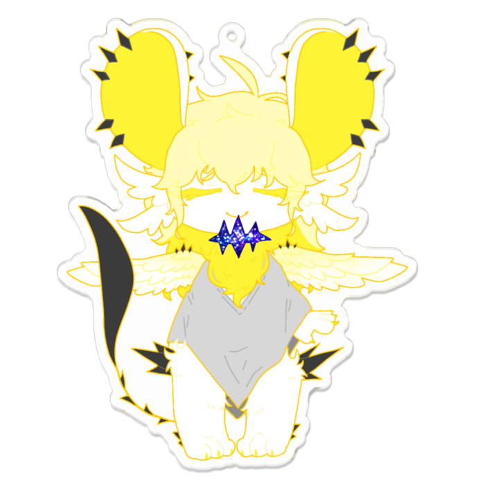 アクリルキーホルダー - 100 x 100 (mm)