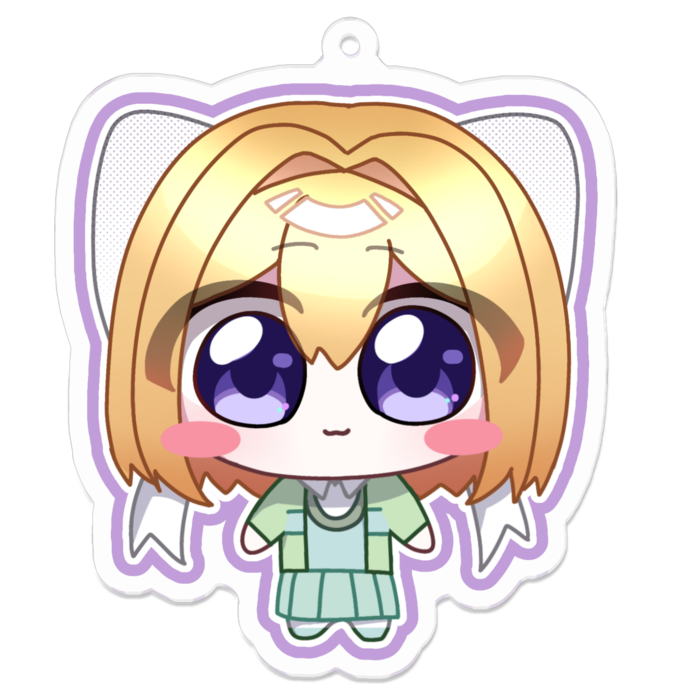 アクリルキーホルダー - 70 x 70 (mm)