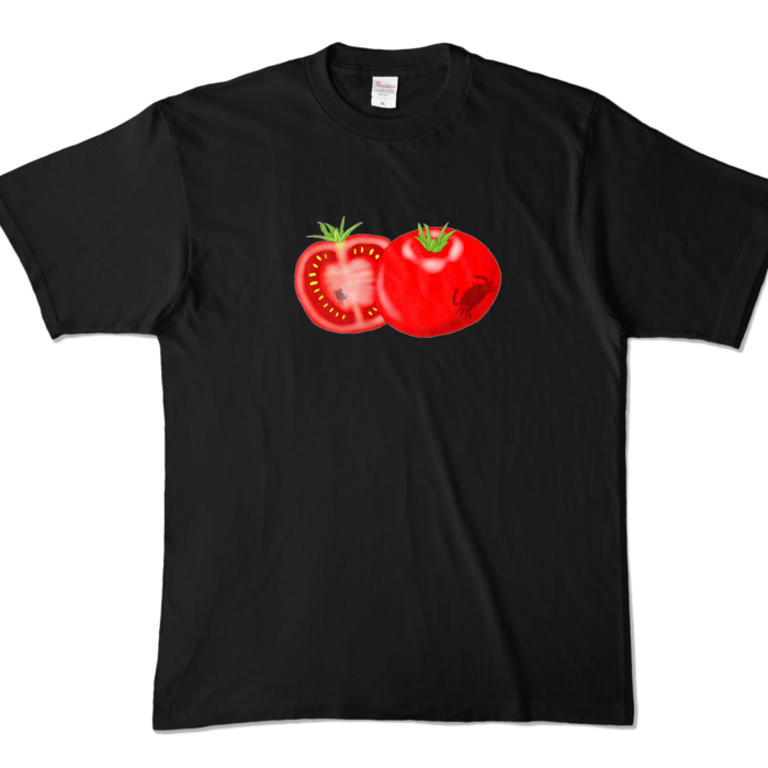カラーTシャツ - XL - ブラック (濃色)