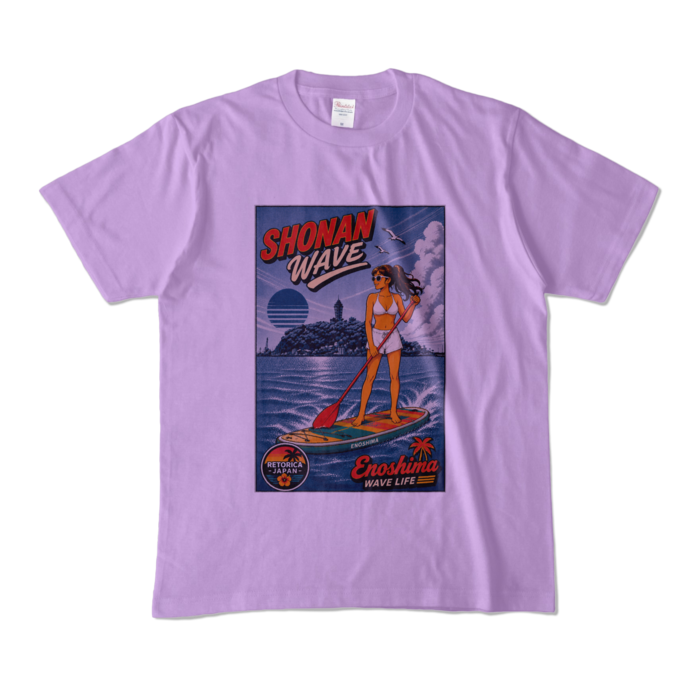 カラーTシャツ - M - ライトパープル (淡色)