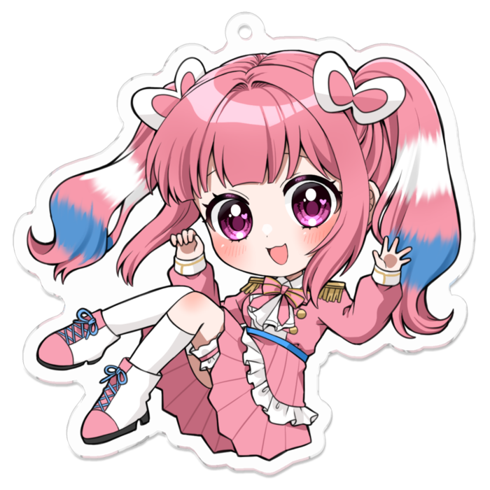 アクリルキーホルダー - 70 x 70 (mm)