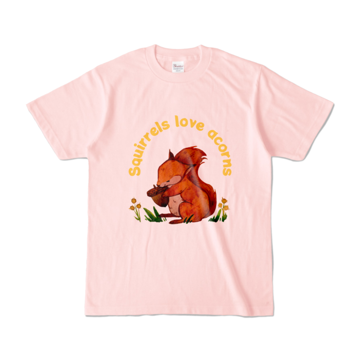 カラーTシャツ - S - ライトピンク (淡色)