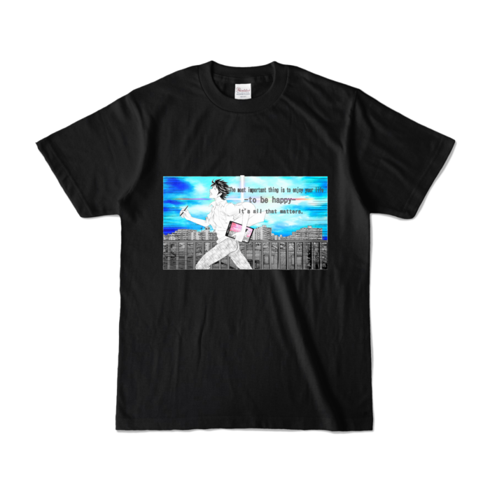 カラーTシャツ - S - ブラック (濃色)