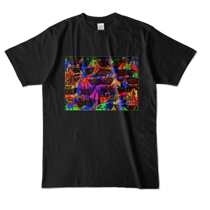 カラーTシャツ - L - ブラック (濃色)