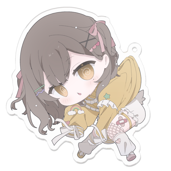 アクリルキーホルダー - 70 x 70 (mm)